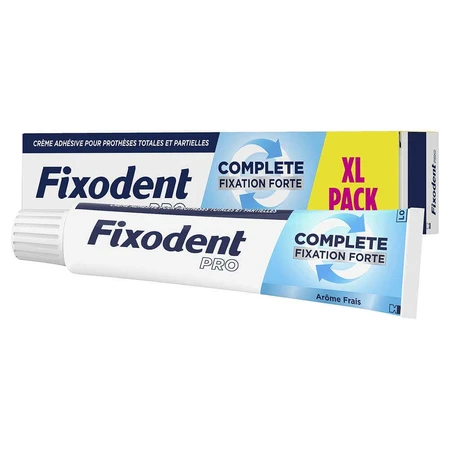Fixodent Pro Complete Адгезивний крем для повних знімних протезів Fraîcheur 70,5 г: ціни та характеристики