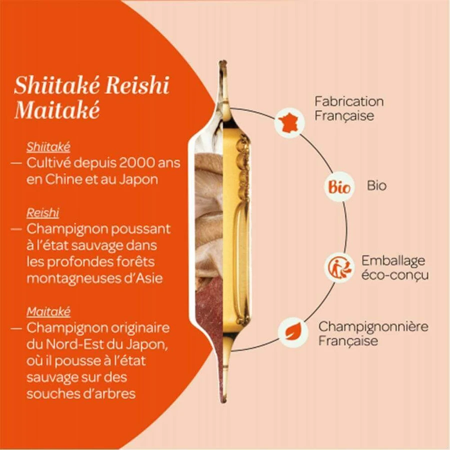 Superdiet Organic Shiitake 20 ампул: цены и характеристики