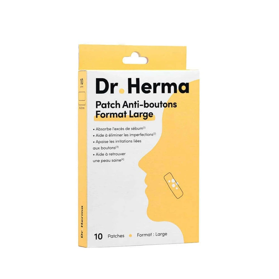 Dr. Herma Пластырь анти-бутоны Format Large x10: цены и характеристики