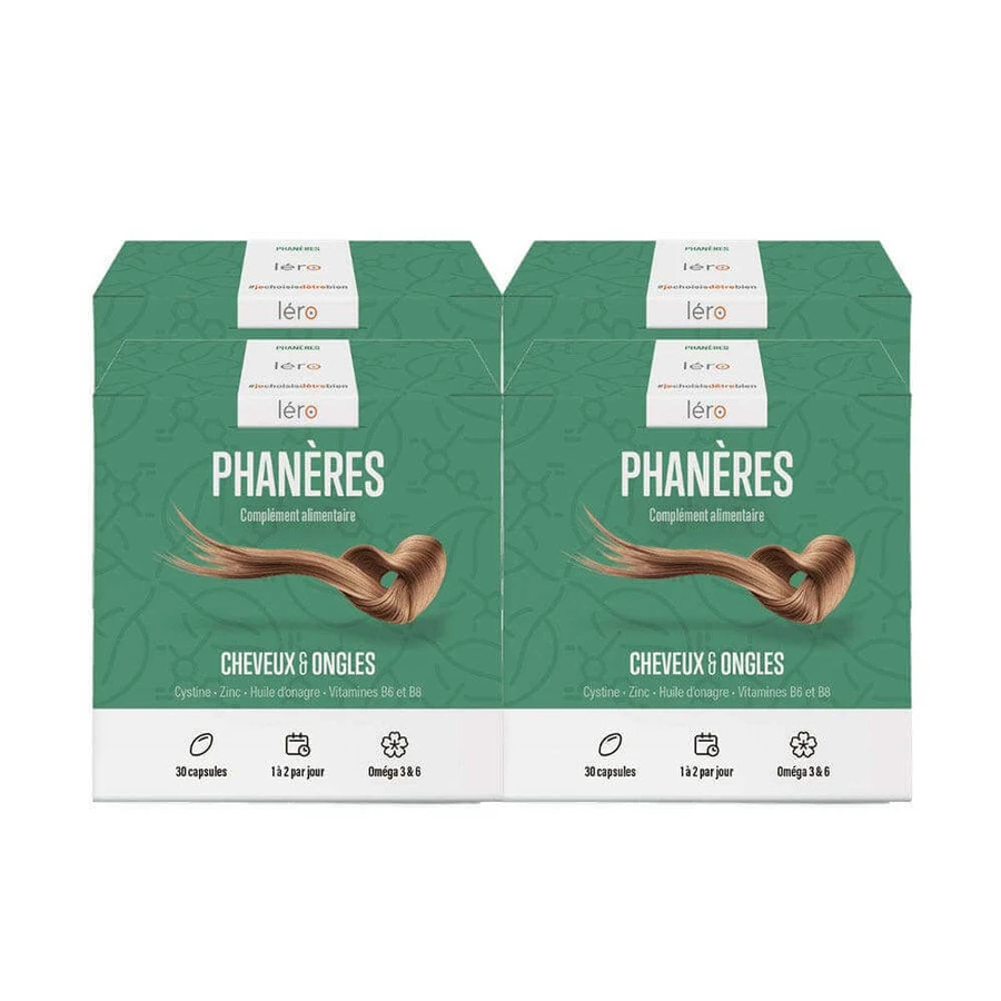 Lero Hair and Nails Phanères 120 капсул: цены и характеристики