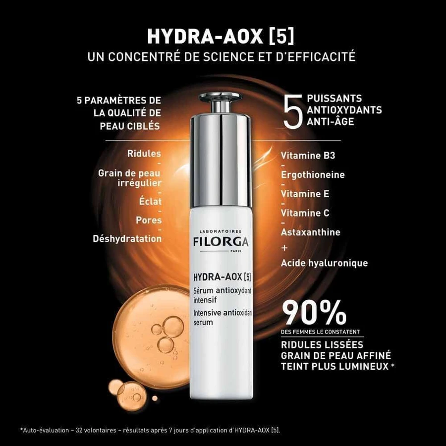 Filorga Hydra-AOX [5] Coffret Serum Antixodyant + Crème Nettoyante Skin-Prep: цены и характеристики