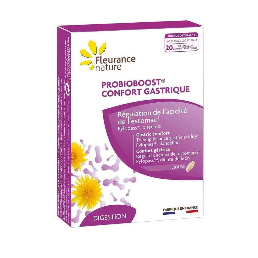 Fleurance Nature Probioboost Confort Gastrique x15 comprimés: цены и характеристики