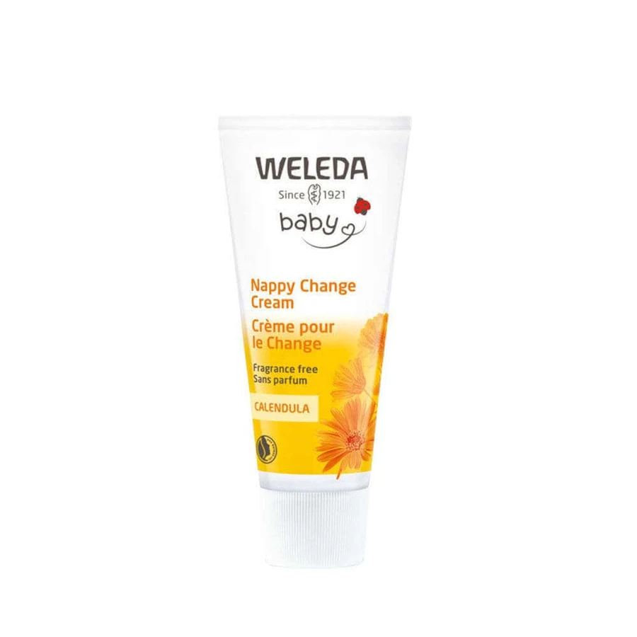 Weleda Крем для новорожденных и детей для перемен без парфюма Календула 75 мл: цены и характеристики