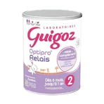 Guigoz Optipro Relais Evolia Relais 2 Сухе молоко 6 місяців-1 рік Dès 6 Mois 800г: ціни та характеристики