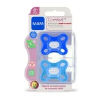 Симетричні пустушки Mam Comfort Силіконовий оригінал зі стерилізаційною коробкою 0 місяців + 2шт: ціни та характеристики