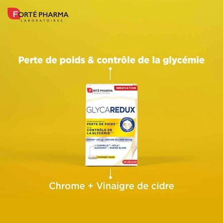 Forté Pharma Glycaredux Glycémie 90 гелів: ціни та характеристики