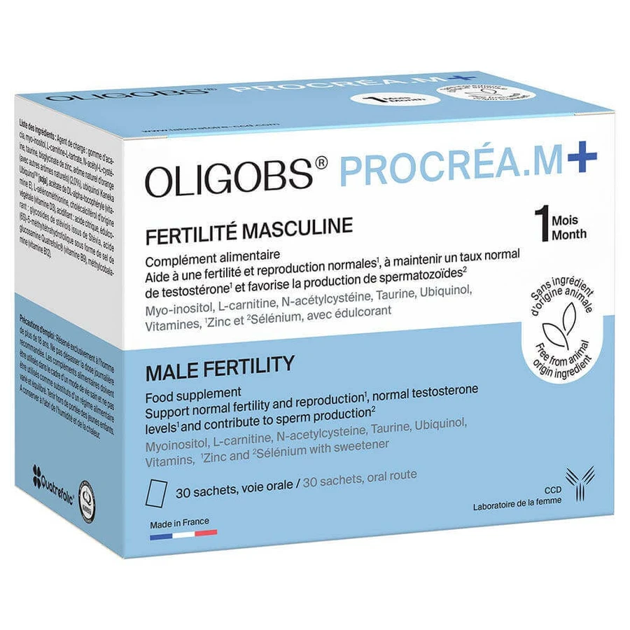 Ccd Oligobs Procrea M Fertility 30 пакетиков и 30 капсул: цены и характеристики