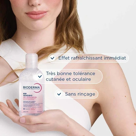 BioDerma Crealine AR+ Gelée Micellaire Peaux Sensibles Réactives 250 мл: ціни та характеристики