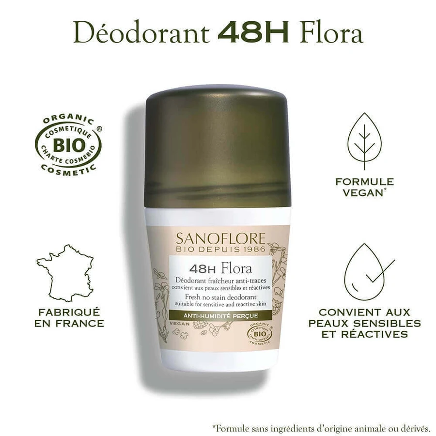 Sanoflore Дезодорант Bille Nuage De Fraicheur Bio Efficacite 24h 50 мл: цены и характеристики