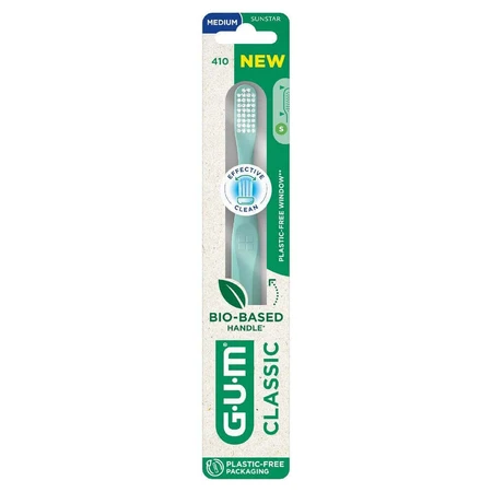 Жуйка Classic Brosse А Dents Bio-Sourcée Medium 20/100e Compacte x1: ціни та характеристики