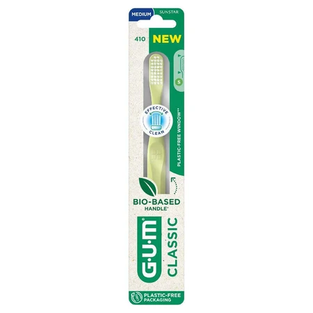 Жуйка Classic Brosse А Dents Bio-Sourcée Medium 20/100e Compacte x1: ціни та характеристики