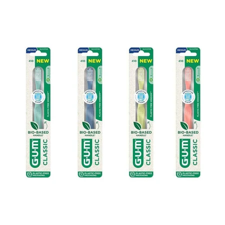 Жуйка Classic Brosse А Dents Bio-Sourcée Medium 20/100e Compacte x1: ціни та характеристики