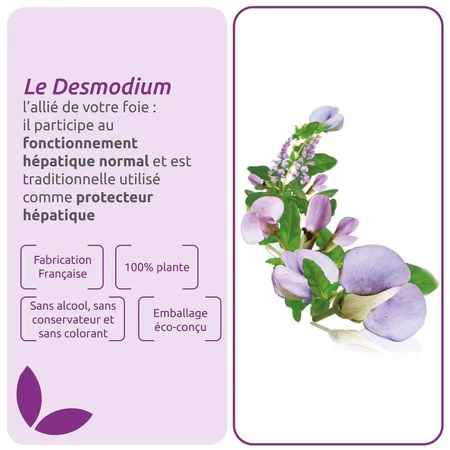 Herbesan Desmodium Bien-Être Du Foie 20 ампул: цены и характеристики