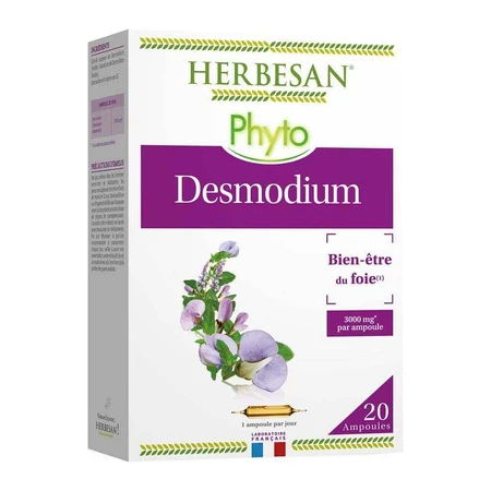 Herbesan Desmodium Bien-Être Du Foie 20 ампул: цены и характеристики