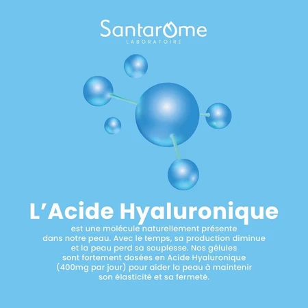Santarome Sublime Peau Hyaluronique 400mg 30 Gélules: цены и характеристики