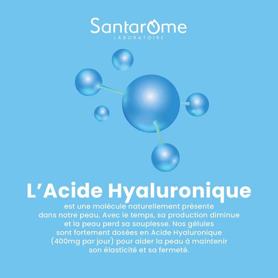 Santarome Sublime Peau Hyaluronique 400mg 30 Gélules: цены и характеристики