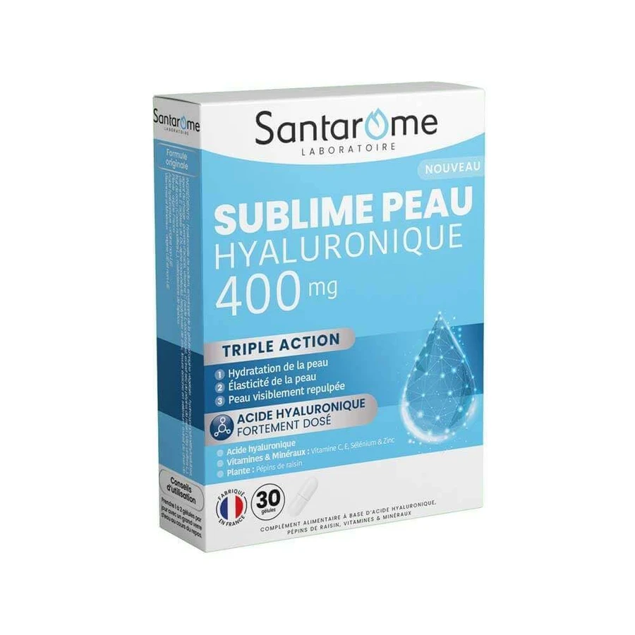Santarome Sublime Peau Hyaluronique 400mg 30 Gélules: цены и характеристики