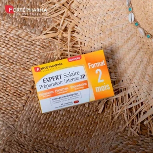 Forté Pharma Sun Expert Préparateur Intense 3P Format 2 mois 60 comprimés