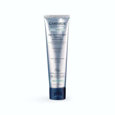 Gamarde Мужской очищающий гель для лица Ultra Delicate Organic Ultra Doux 100 гр.: цены и характеристики
