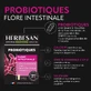 Herbesan Probiotiques Intestinal Flore 15 Gélules