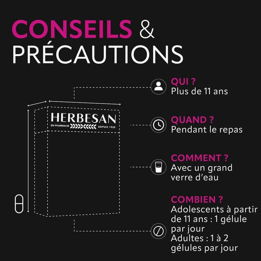 Herbesan Probiotiques Intestinal Flore 15 Gélules: цены и характеристики