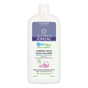 Eau thermale Jonzac Bebe Liniment Doux Oleo Calcaire Special Siege Hypoallergenique Bio 500ml