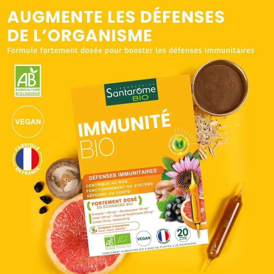 Santarome Immunite 20 ампул Bio 200мл: ціни та характеристики