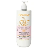 Гель-крем для душа Florame Crème De Douche Lait d'Avoine Bio Peaux Sensibles, с 3 лет, 750 мл
