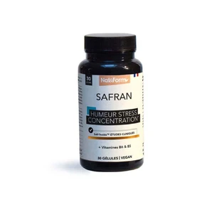 Nat&Form Nutraceuticals Premium Safran 30 Gélules