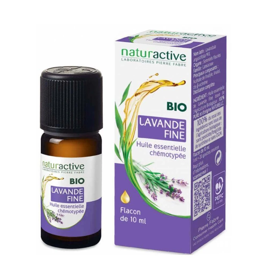 Ефірна олія органічної лаванди 10 мл Naturactive Органічна лавандова олія 10 мл: ціни та характеристики