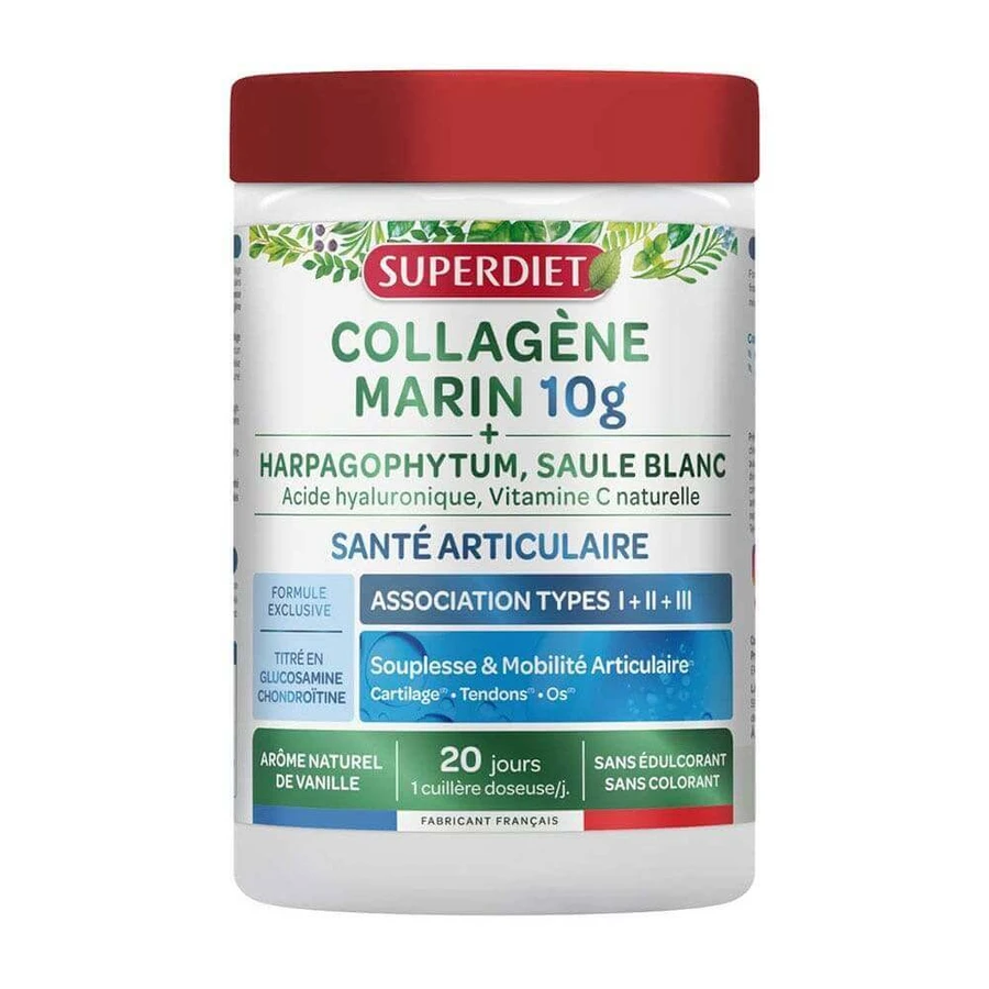 Superdiet Collagène Marin 10g Santé Articulaire 210g: цены и характеристики