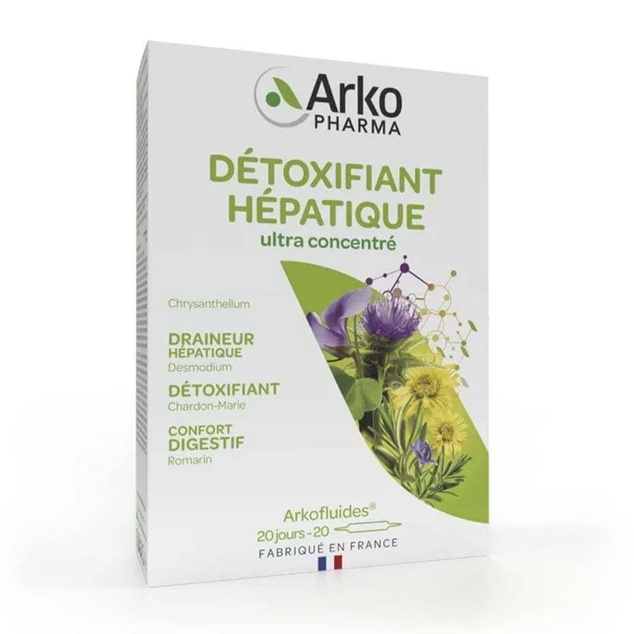 Arkopharma Arkofluids Детоксикатор печени Десмодиум, Молочный чертополох: цены и характеристики