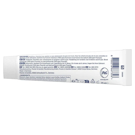 Зубна паста Oral-B Email renforcé 125мл: ціни та характеристики