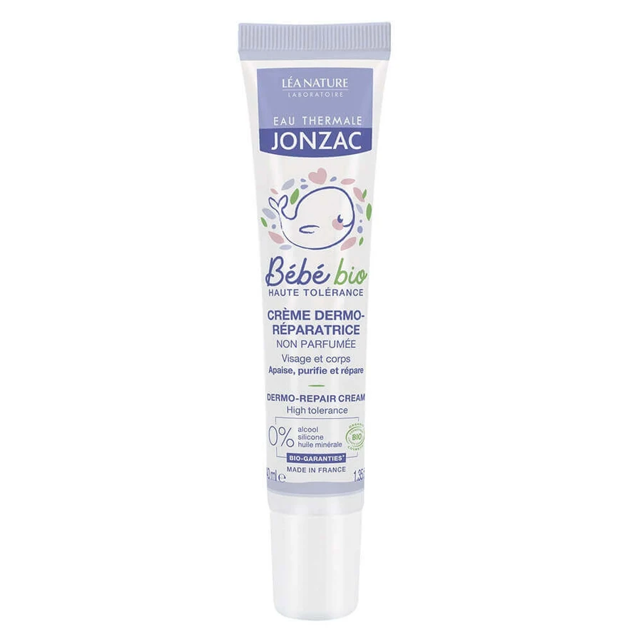 Eau thermale Jonzac Bebe Creme Dermo Reparatrice Visage Et Corps Hypoallergenique Bio 40ml: цены и характеристики