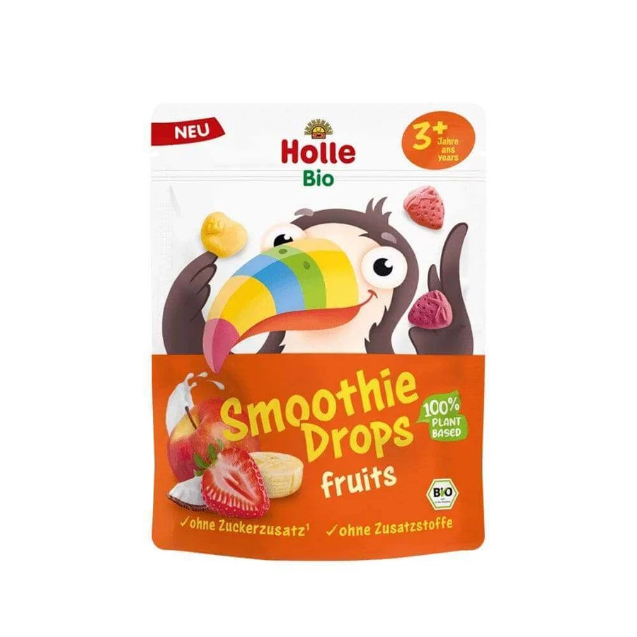 Holle Pural Smoothie Drops Croquants À Partir De 3 Ans 15g: ціни та характеристики