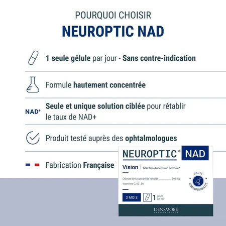 Densmore Ophthalmology Neuroptic® Nad 90 гелів: ціни та характеристики
