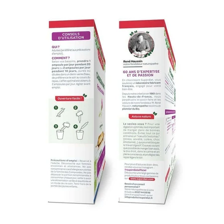 Superdiet Milk Thistle Organic Digestion 20 Protection Du Foie 20 Ampoules: цены и характеристики