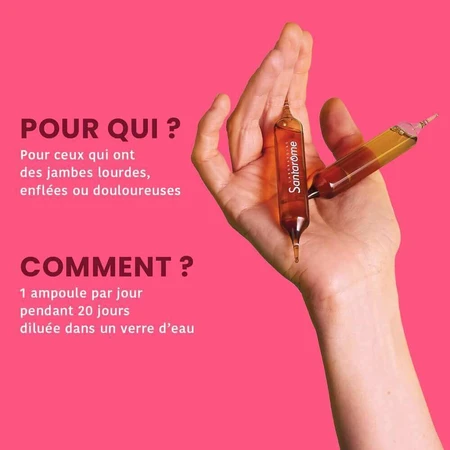 Santarome Jambes Legeres 20 Ampoules Bio Favorise la circulation 200ml: цены и характеристики
