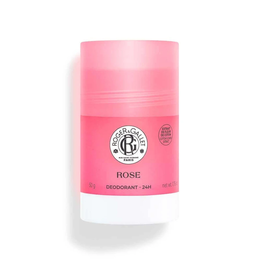 Рожевий дезодорант-стік Roger & Gallet Rose 24 години 50 г: ціни та характеристики