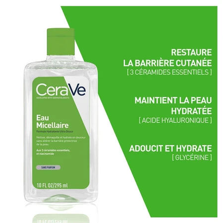 Cerave Face Micellar Cleansing Water 295 мл: цены и характеристики