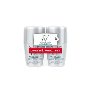 Дезодорант Vichy Invisible Resist Détranspirant проти подразнень 72 год 2х50мл