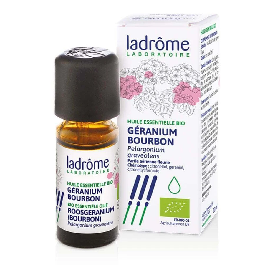 Ladrôme Органическое эфирное масло герани 10 мл: цены и характеристики