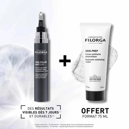 Filorga Time-Filler 5XP Coffret Serum Correction Rides + Crème Exfoliante Skin-Prep: цены и характеристики