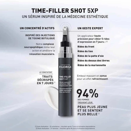 Filorga Time-Filler 5XP Coffret Serum Correction Rides + Crème Exfoliante Skin-Prep: цены и характеристики