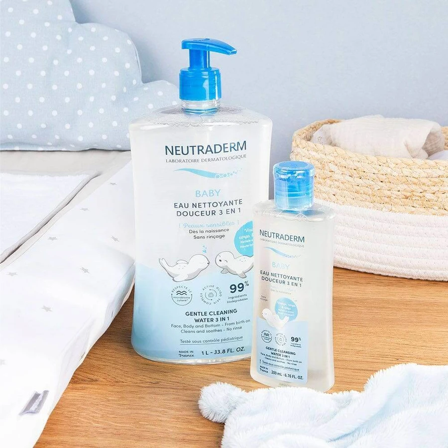 Neutraderm Baby Eau Nettoyante Douceur 3 En 1 Peaux Sensibles 1л: ціни та характеристики