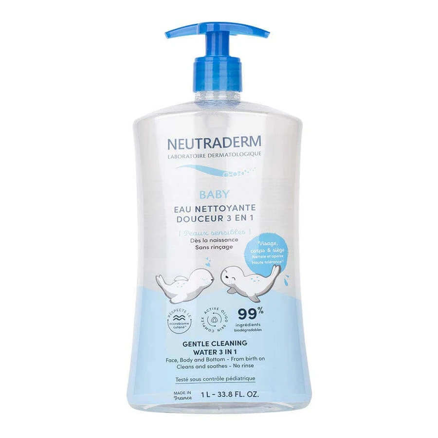 Neutraderm Baby Eau Nettoyante Douceur 3 En 1 Peaux Sensibles 1л: ціни та характеристики