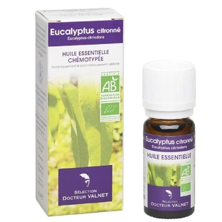 Ефірна олія лимона EUCALYPTUS LEMON ESSENTIAL BIO від Dr. Valnet 10мл