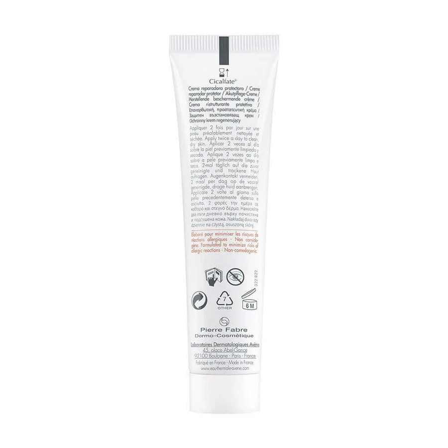 Avène Cicalfate+ Creme Reparatrice Чувствительная и раздраженная кожа 40 мл: цены и характеристики