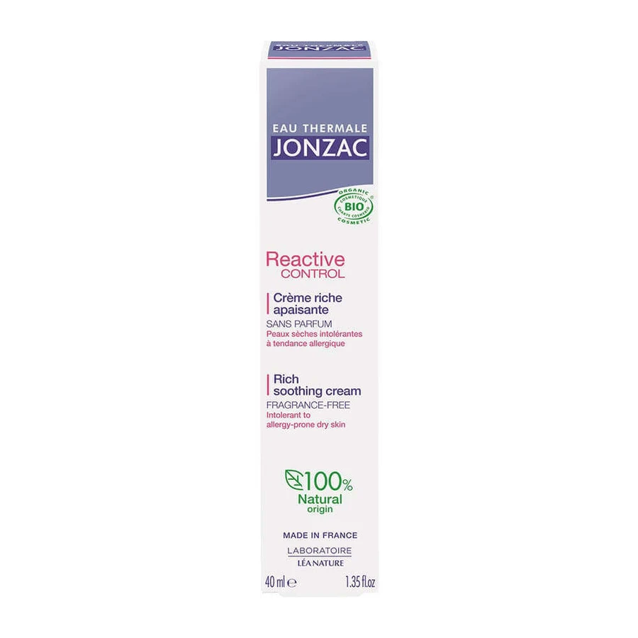Eau thermale Jonzac Reactive Control Creme Riche Apaisante 40ml: цены и характеристики
