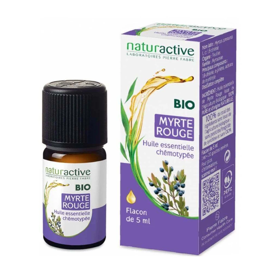 Naturactive Органическое эфирное масло красного мирта 5 мл: цены и характеристики